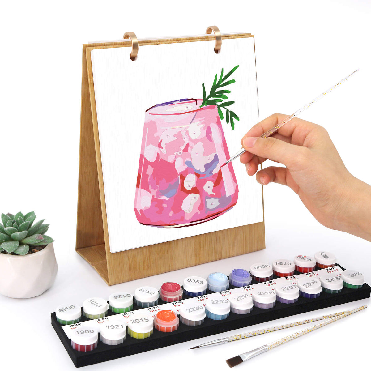 Colorful Cocktail Scenes Calendar 2026