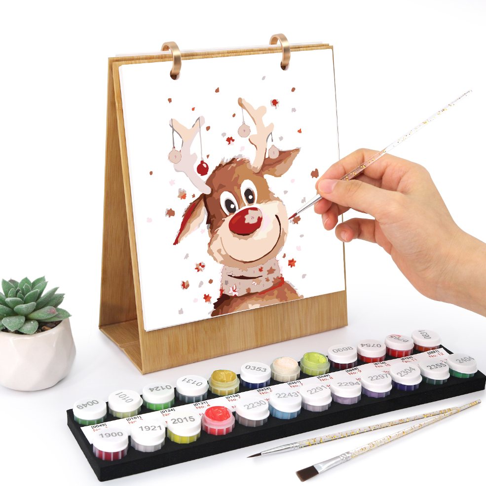 Merry Christmas 2026 Desk Calendar