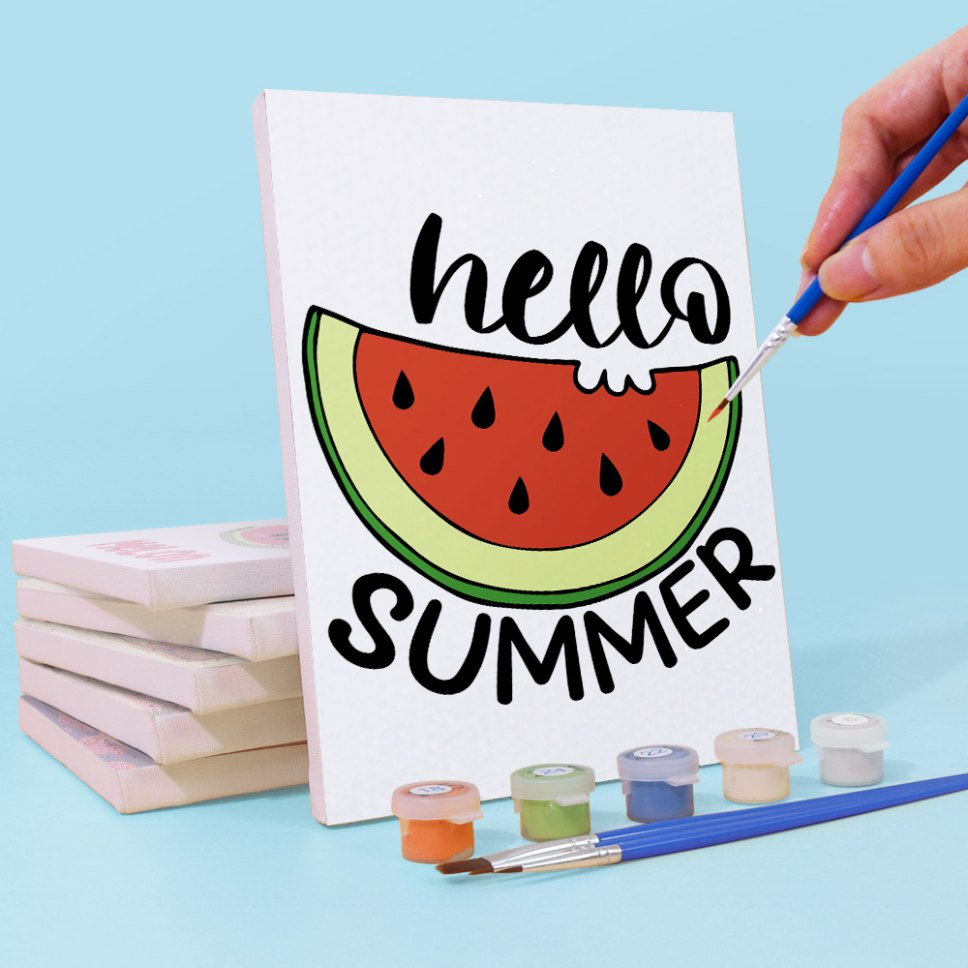 Summer Refresh | 6 Mini Watermelon Set