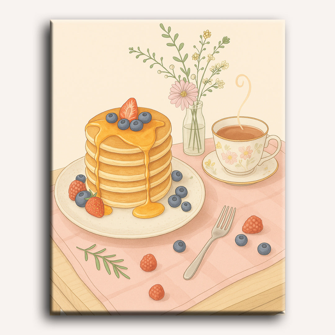 Sweet Pancakes & Blooms
