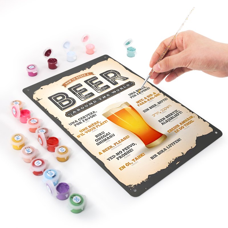 Worldly Beer Celebration Poster