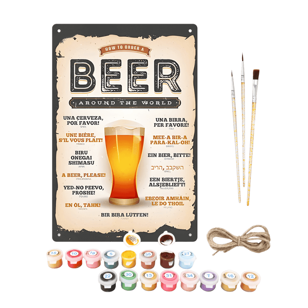 Worldly Beer Celebration Poster