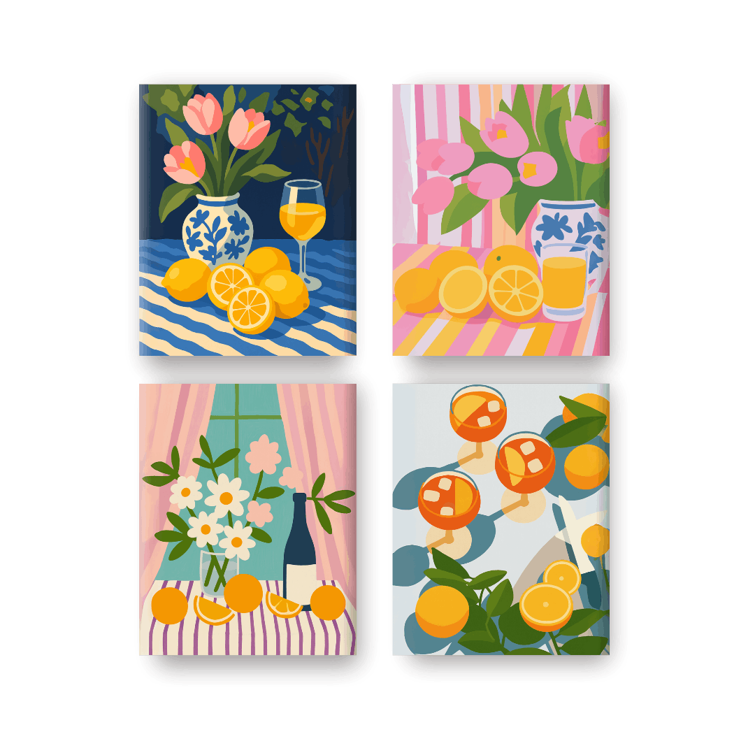 Sunlit Blooms & Sips Mini Set