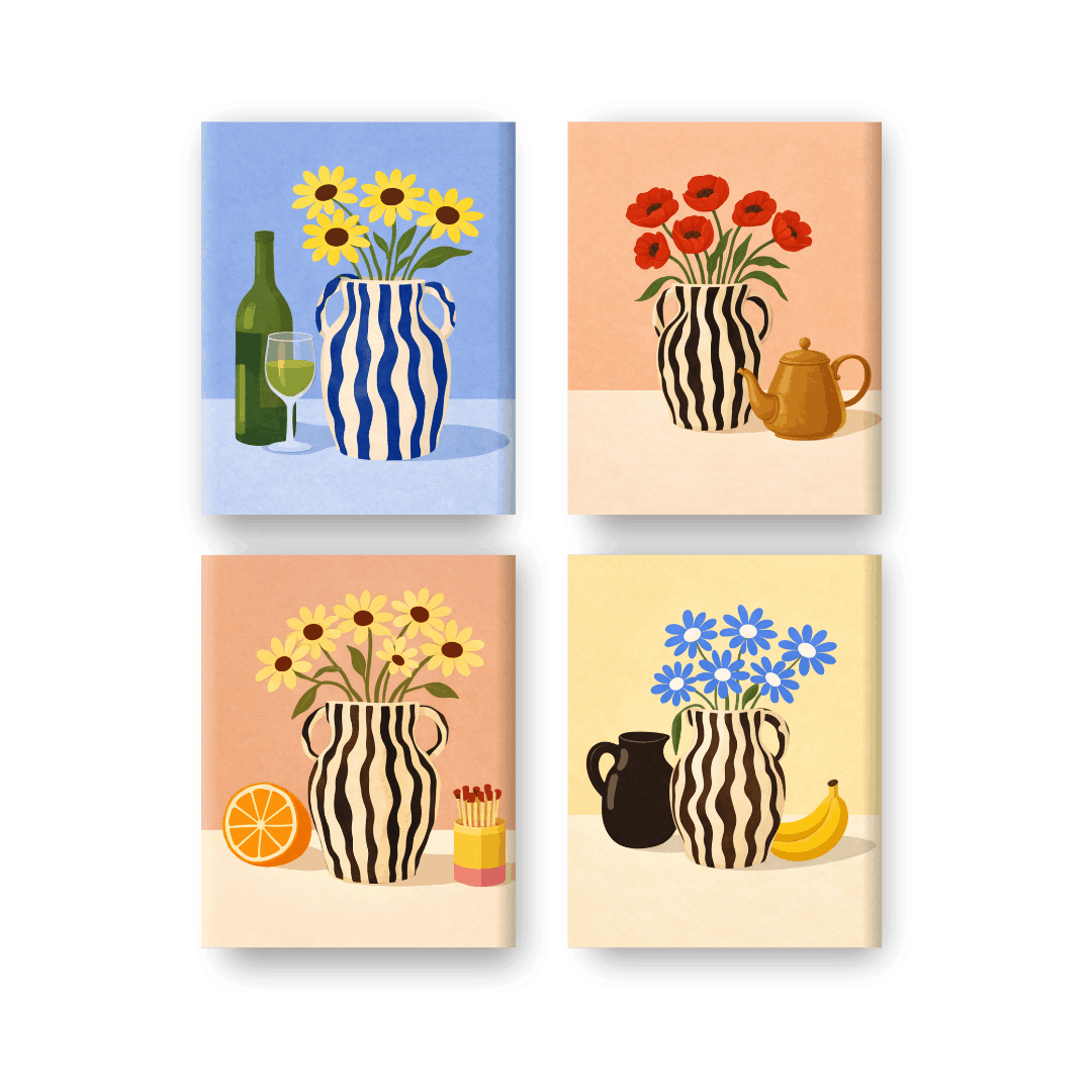 Blooming Vases of Joy | Mini Set
