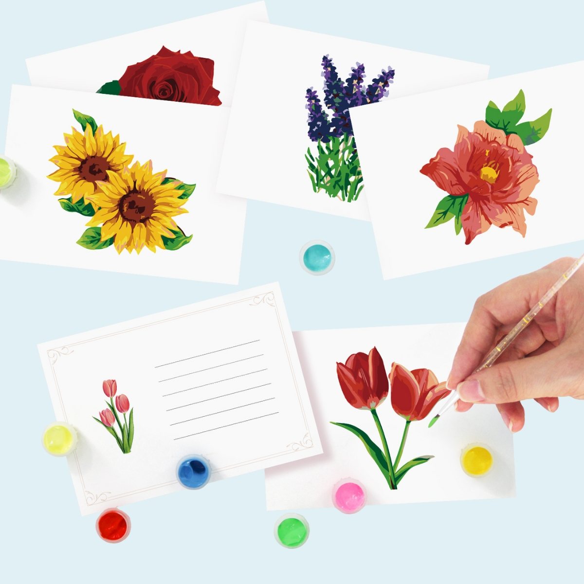 Blooming Garden Postcard Set