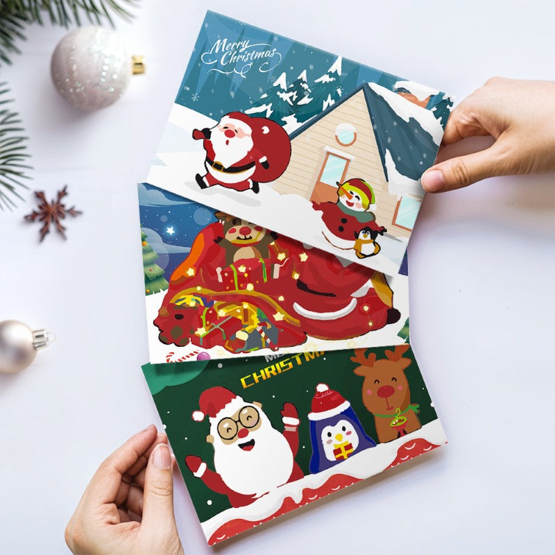 Festive Wishes Cards - Set B