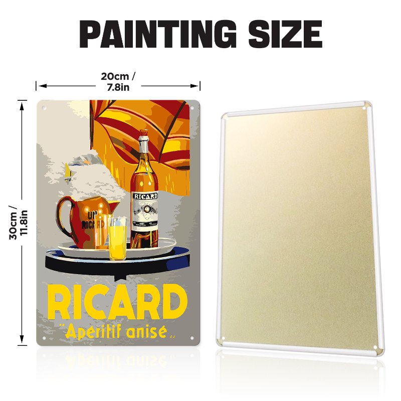 Elegant Ricard Aperitif Scene