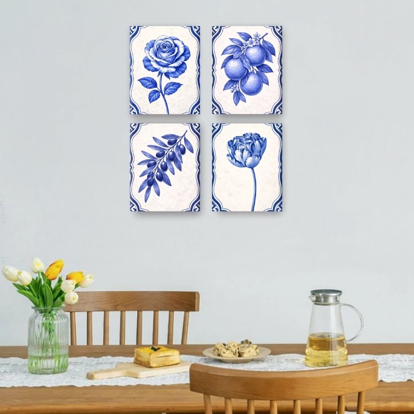 Blue Delft Garden Minis