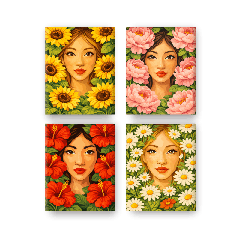Blooming Faces Mini Collection
