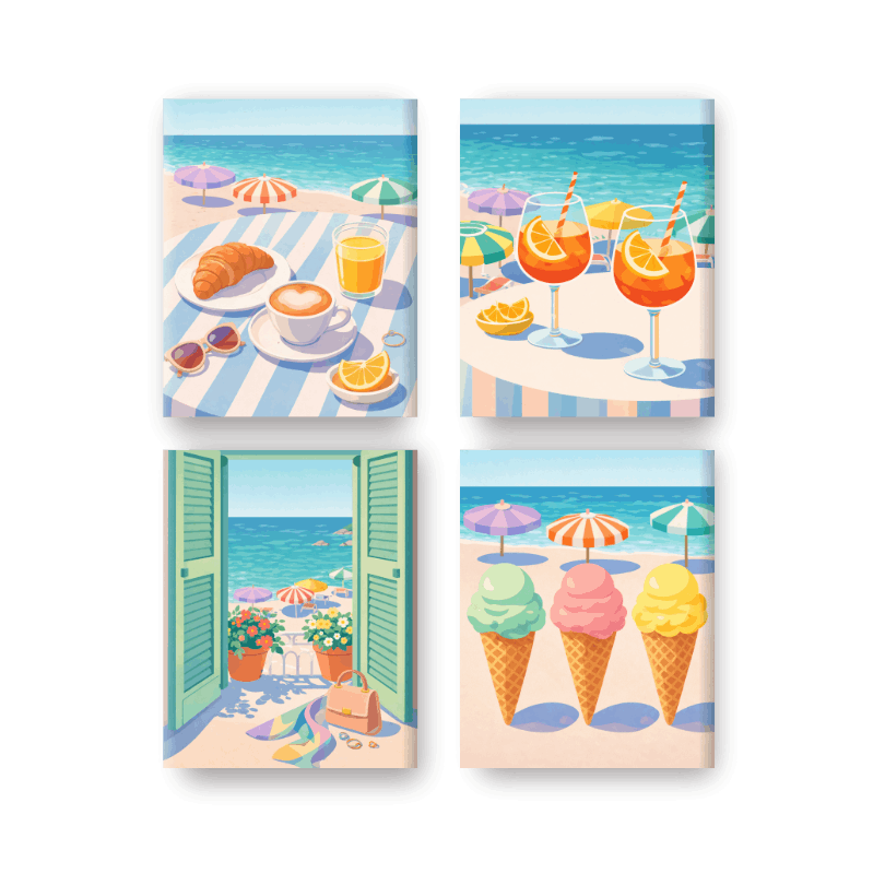 Sunny Beach & Coffee Moments