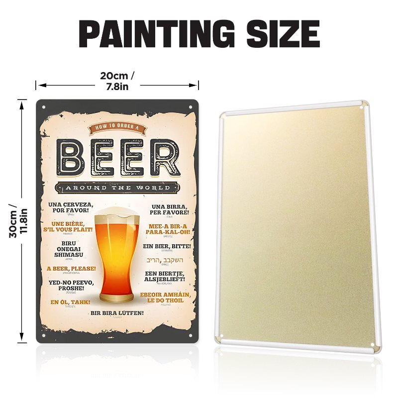 Worldly Beer Celebration Poster