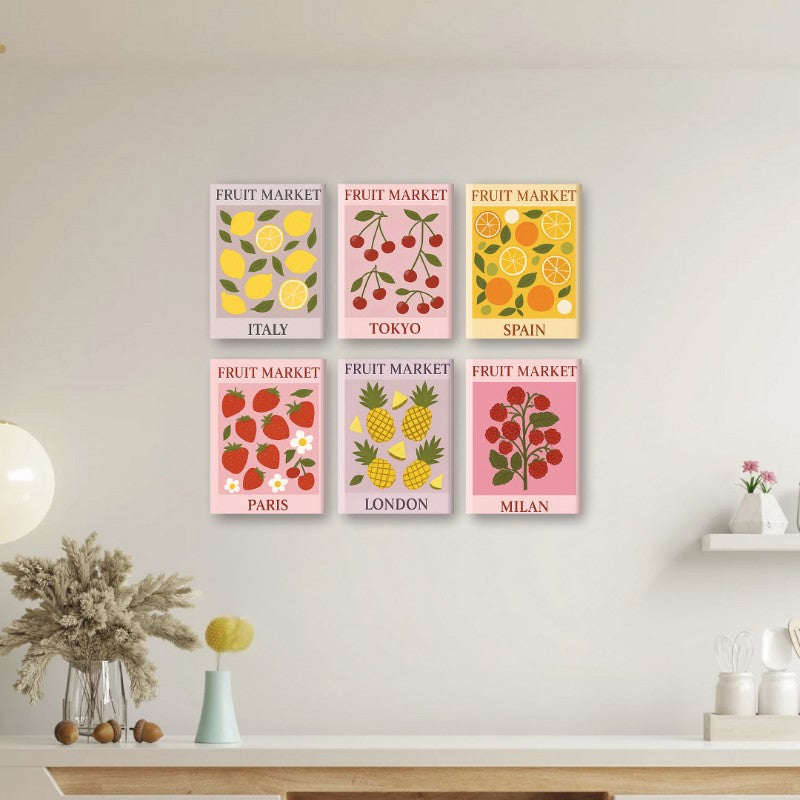 6 Mini Fruit Market Collection
