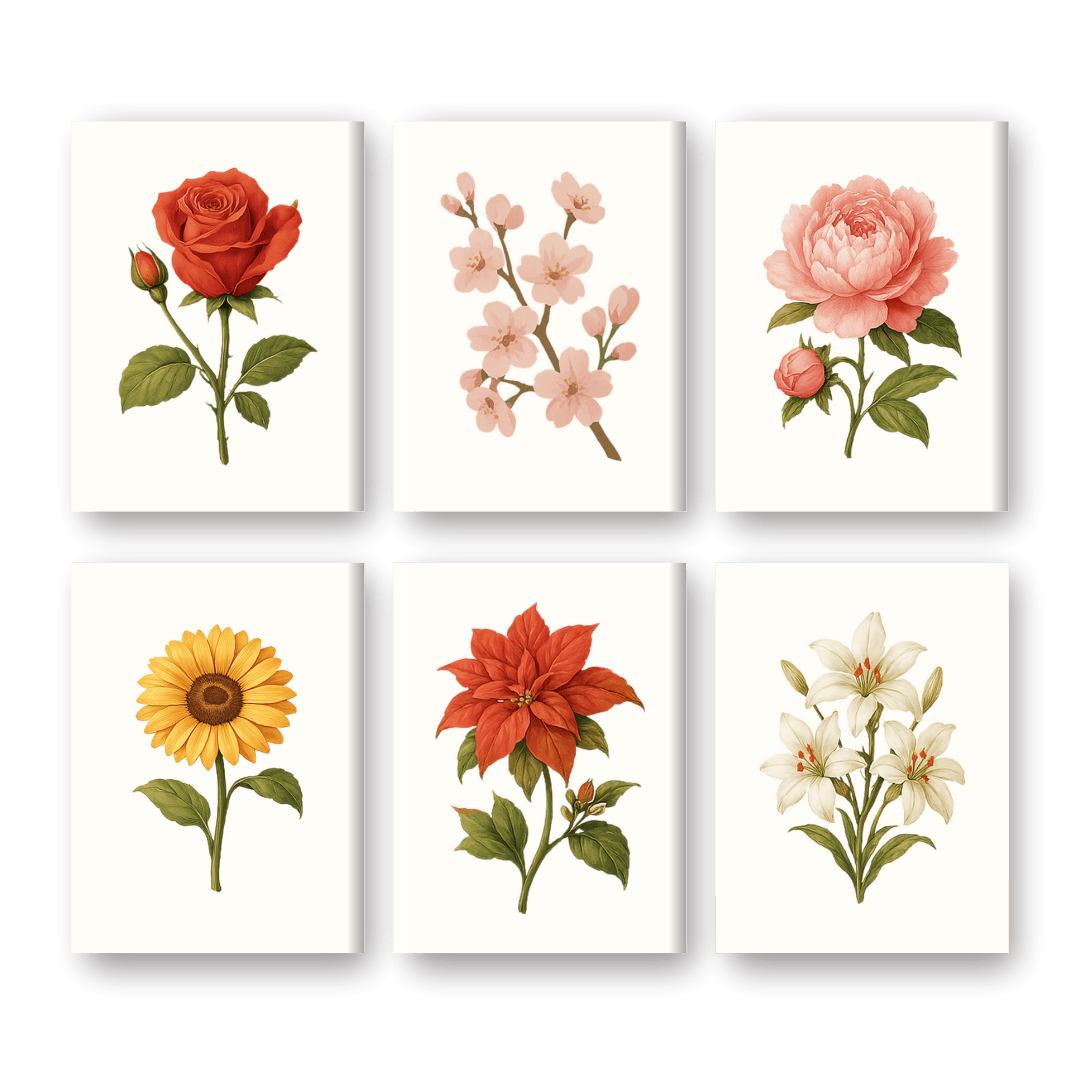 6 Mini Floral Bliss Set