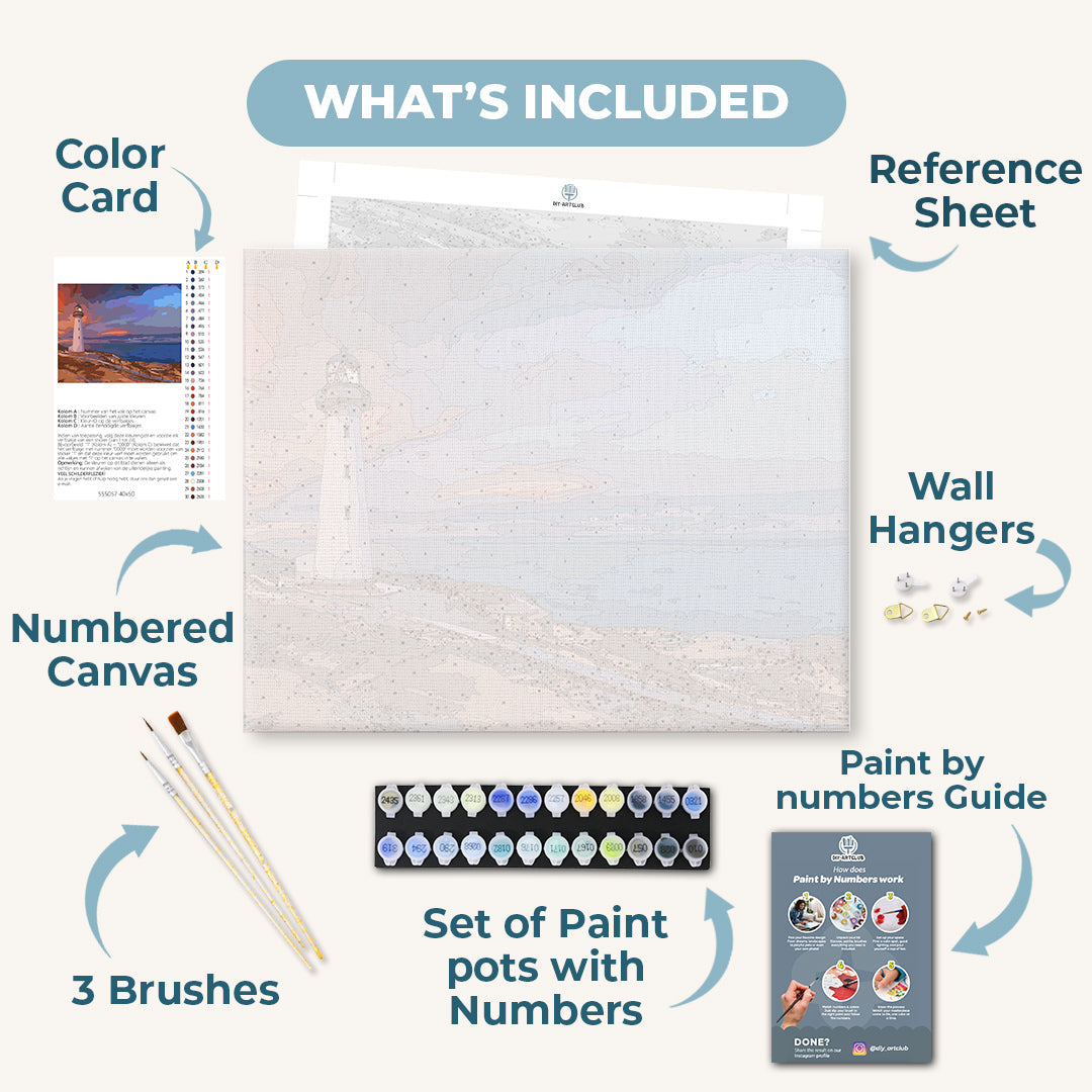 Beacon of Calm | Paint by Numbers