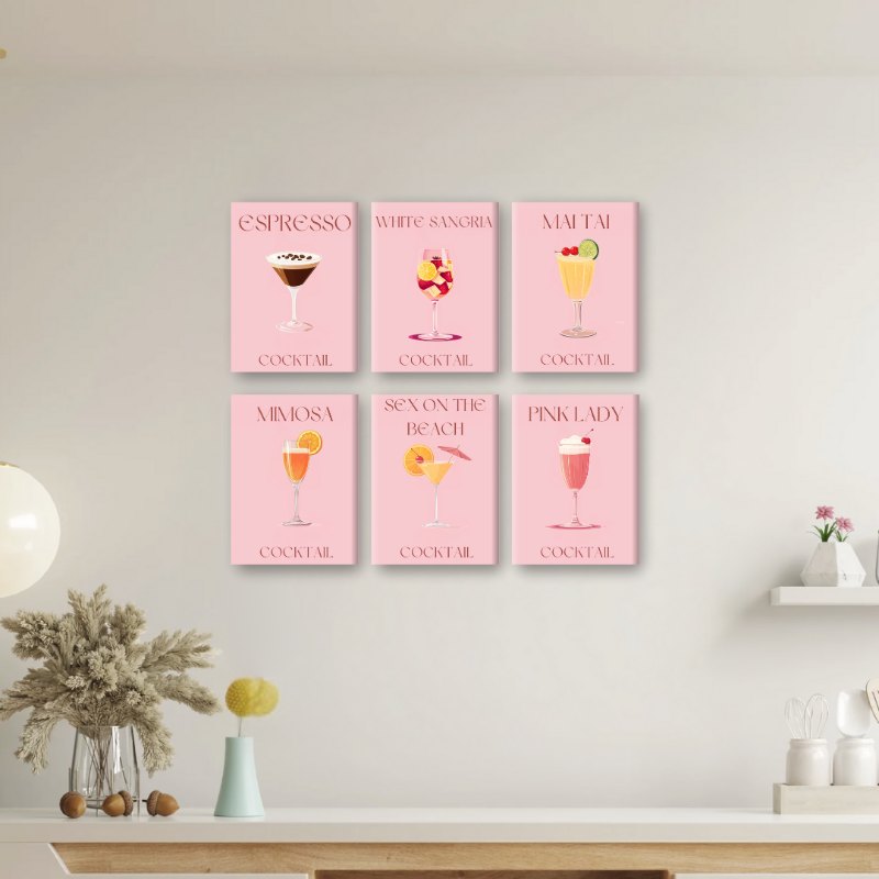 Pink Hues Cocktail Collection