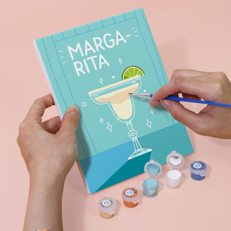 Cocktail & Canvas: Mini Drink Set