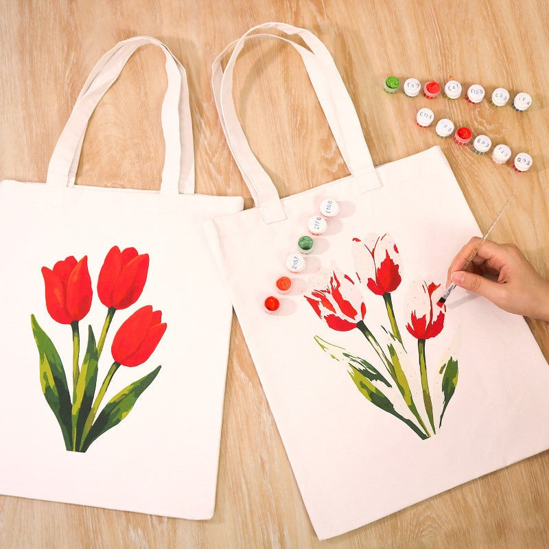Tulips & Blossoms Tote