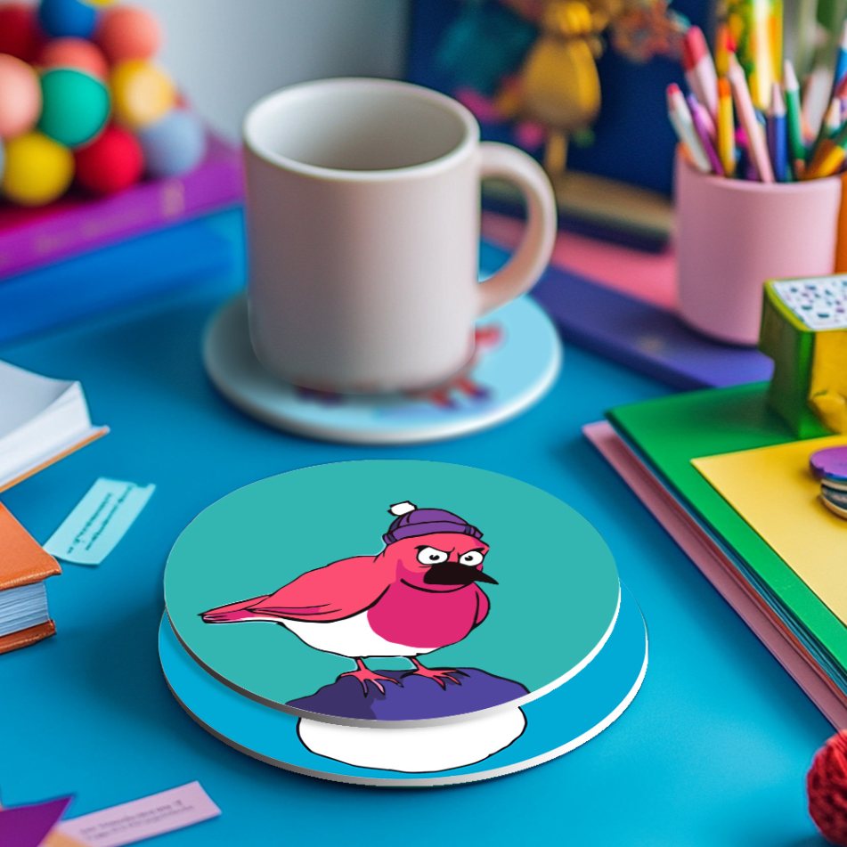 Festive Coasters: Christmas Cheer