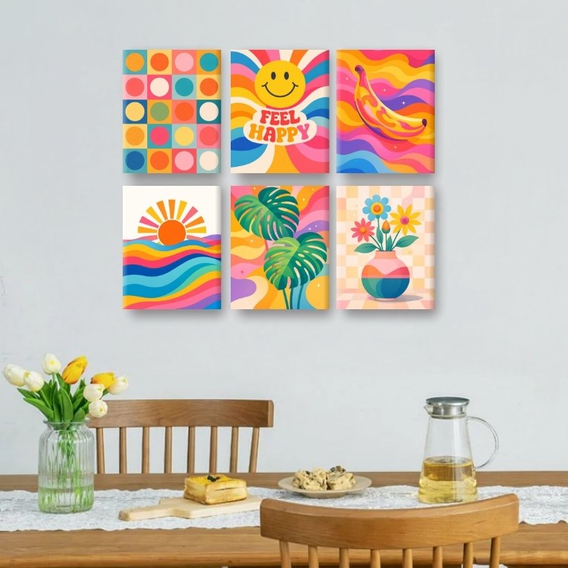 Rainbow Retro Mini Masterpieces