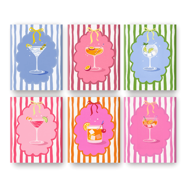 Trendy Sip & Paint Set