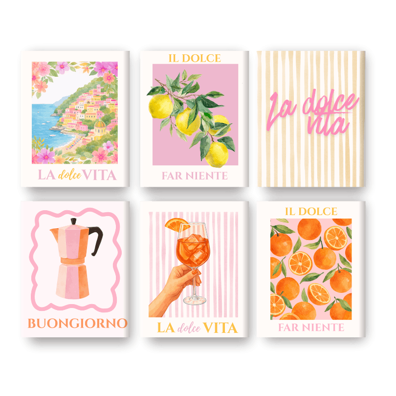 Pink Dolce Vita Mini Set