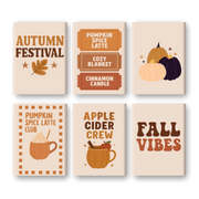 Autumn Festival Mini Paintings