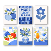 Blue Sip & Fruit Joy Mini Set