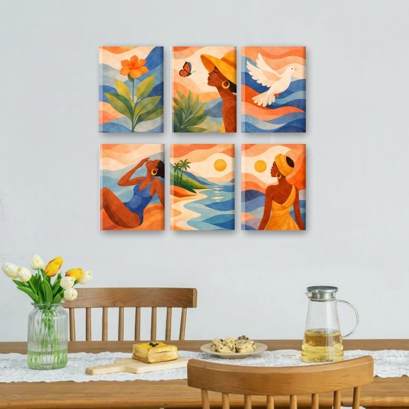 Peaceful Boho Sunset Mini Set