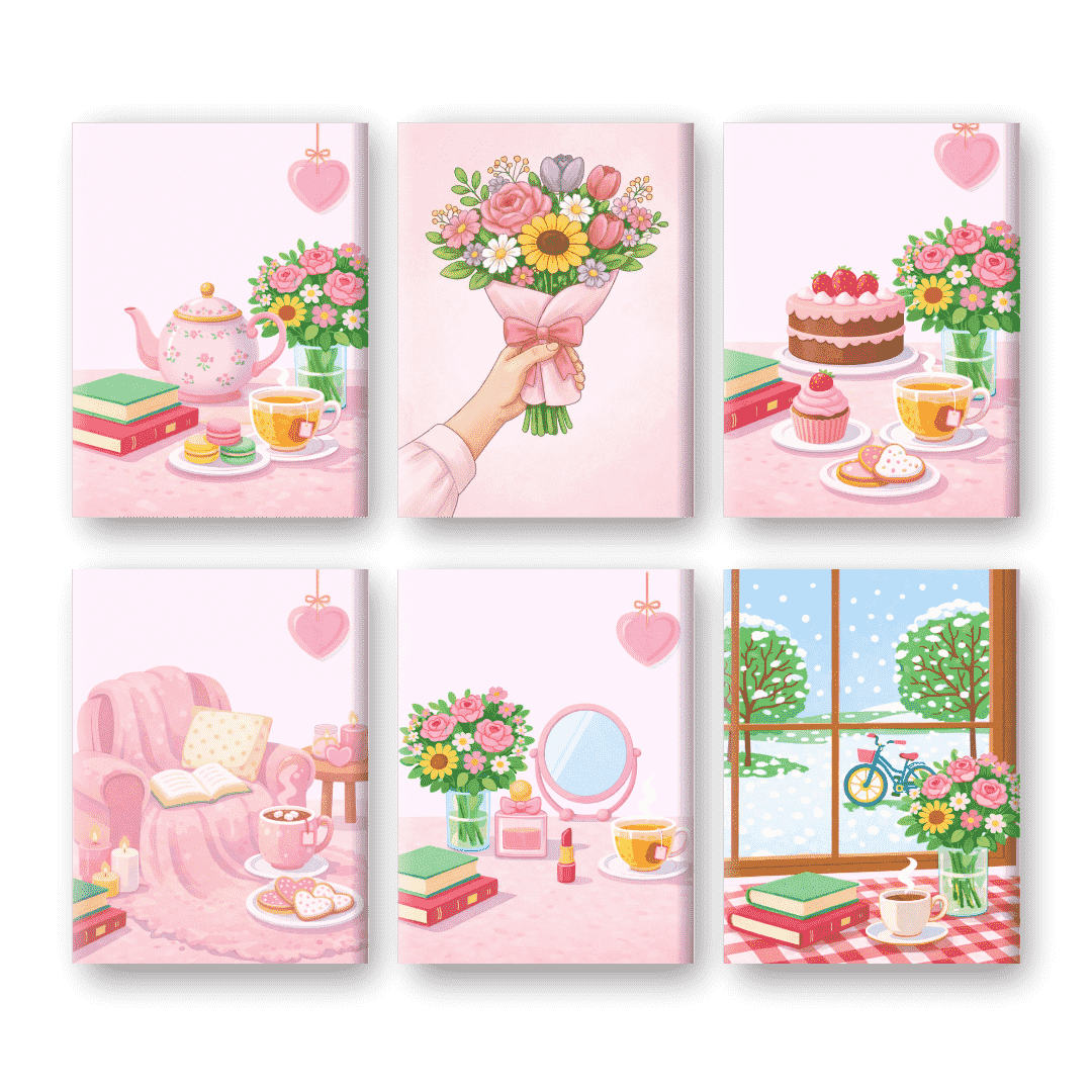 Peaceful Blooms & Gentle Moments