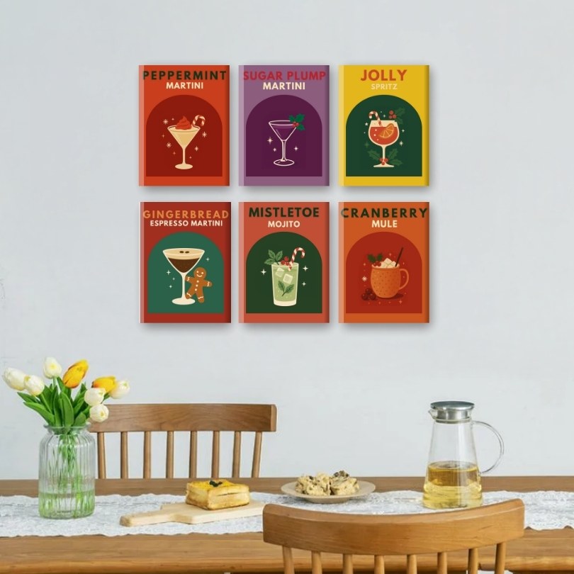 Holiday Cheer Mini Art Set
