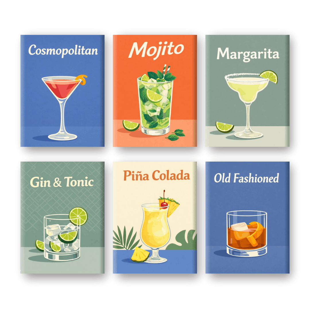 Colorful Cocktail Collection