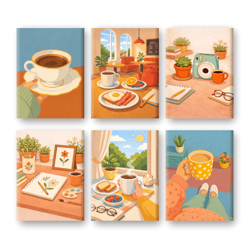 6 Mini Coffee & Comforts