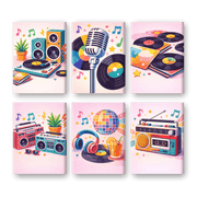 Colorful Melodies & Music Vibes