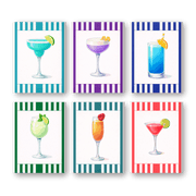 Colorful Stripes & Cocktails