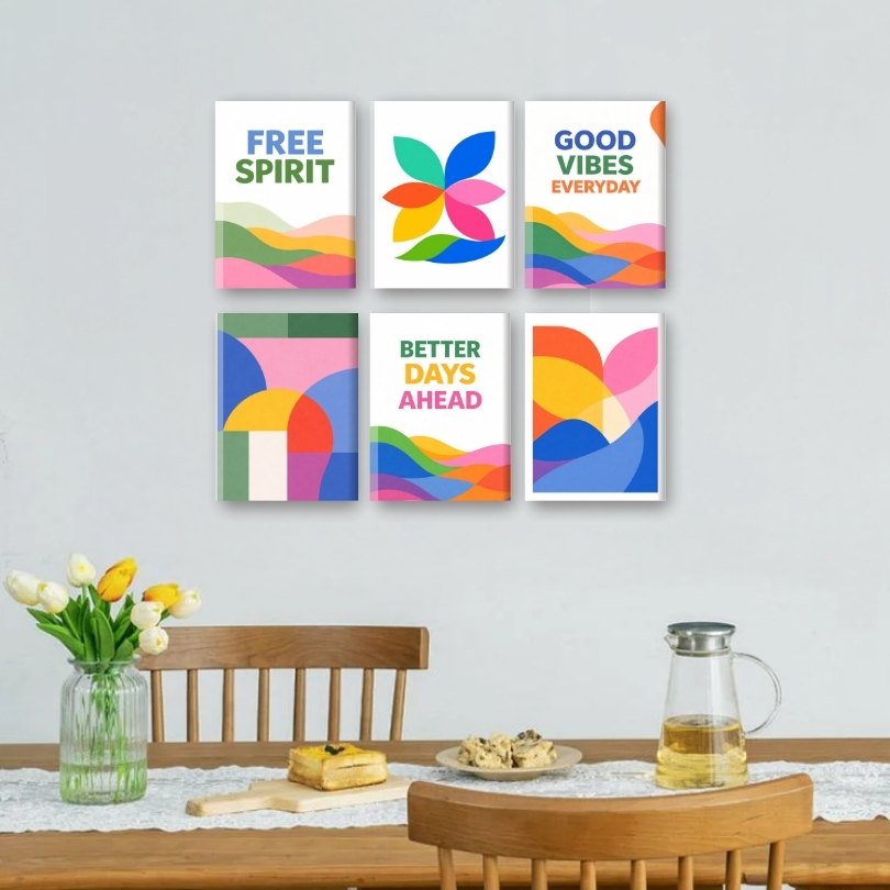 Abstract Rainbow Harmony Set