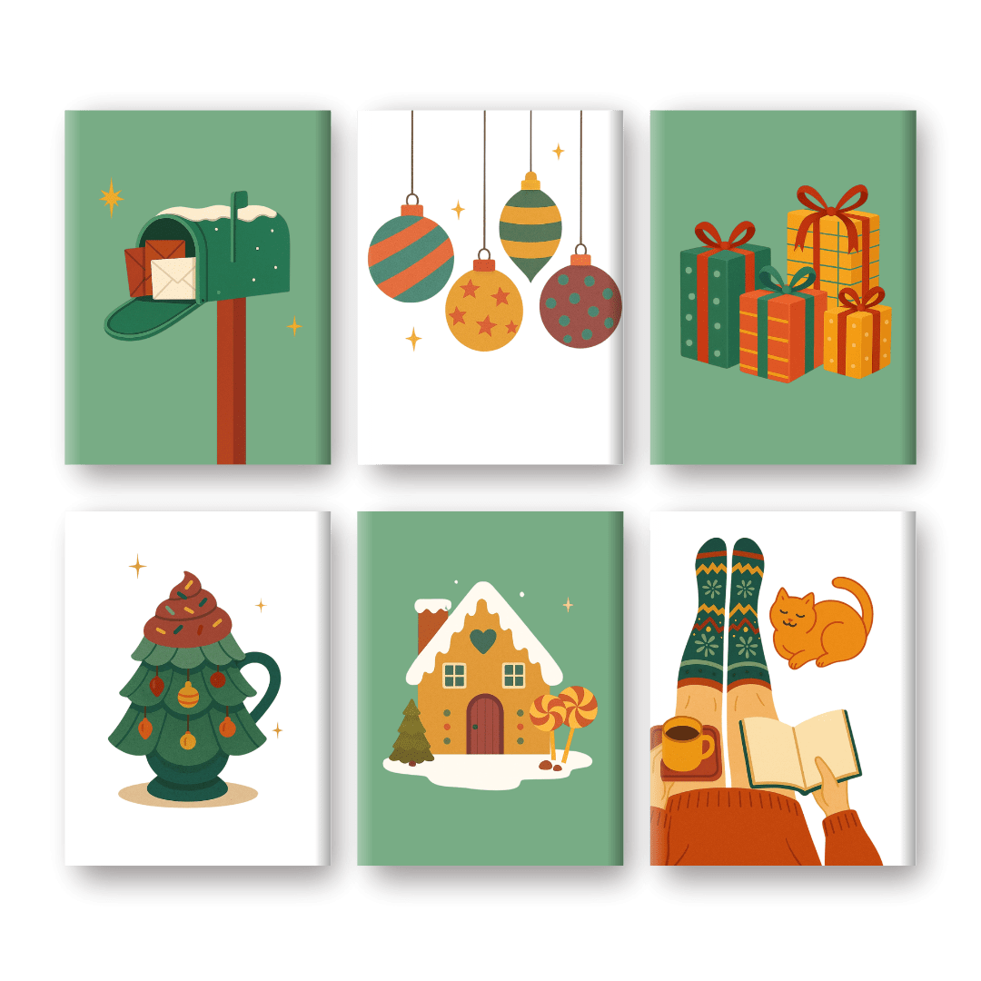 Cozy Christmas Ornaments Mini Set