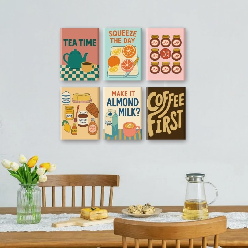 Morning Cozy Breakfast Scene