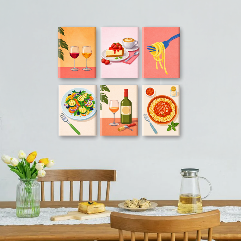 Elegant Dinner & Wine Scene