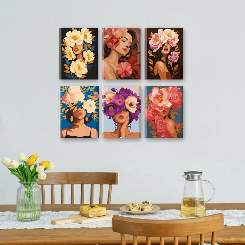 Flower Lady Mini Art