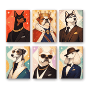 Distinguished Pooch Portraits Mini Set