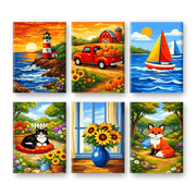 Scenic Horizons Mini Paintings