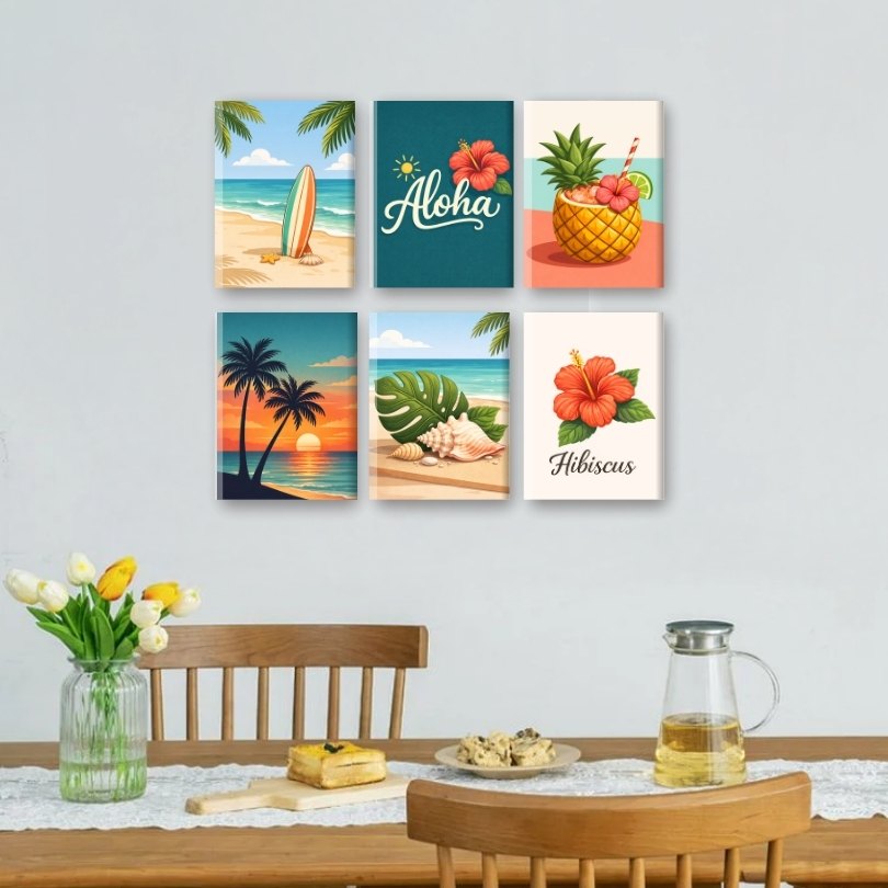 Hawaiian Aloha Mini Set | Sunset & Surf