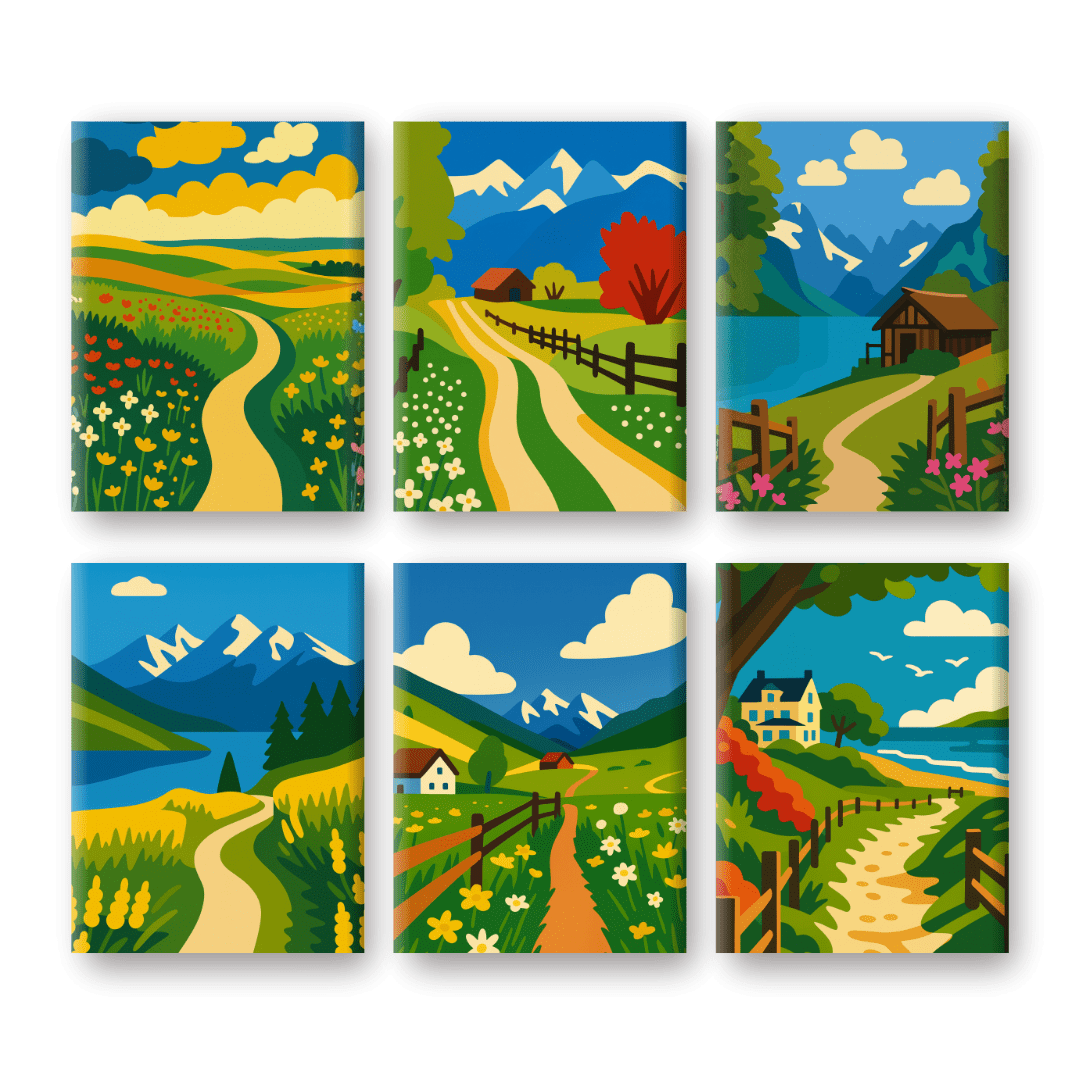 Serene Landscapes Mini Collection
