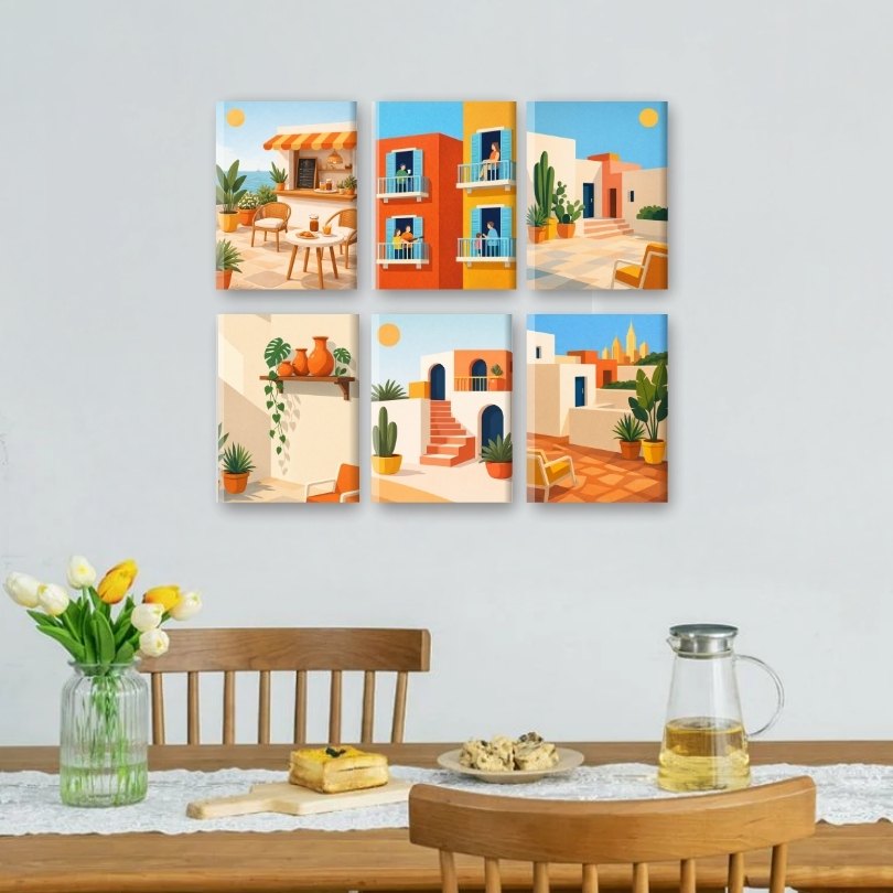 Mediterranean Village Mini Set