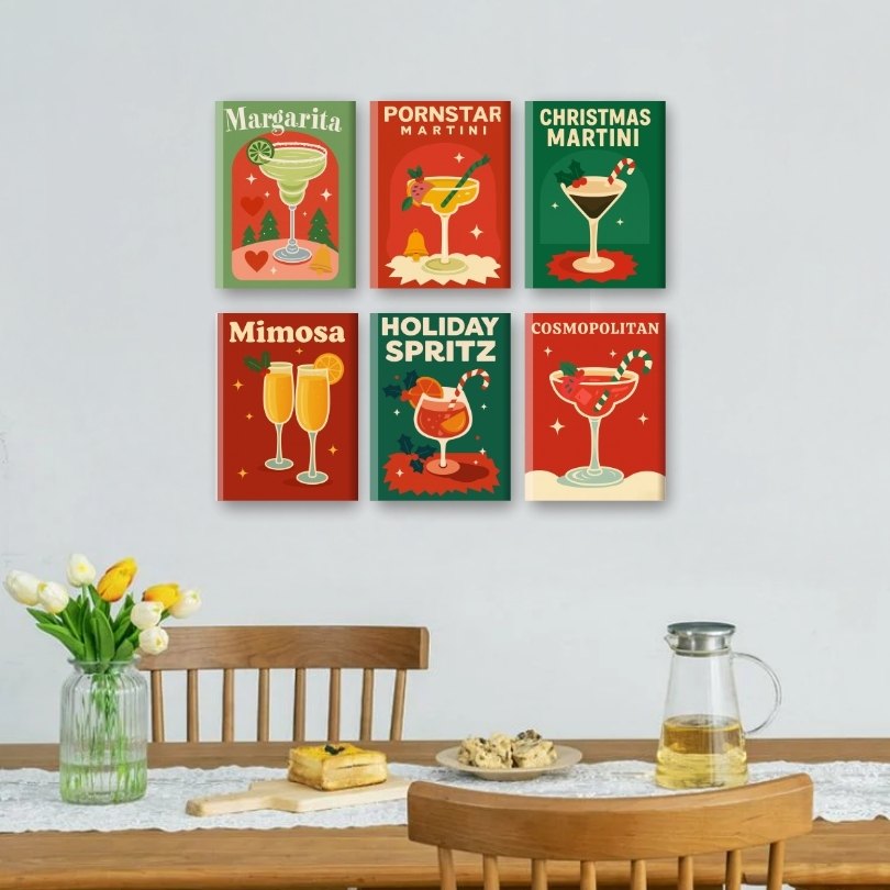 Holiday Cheers Mini Art