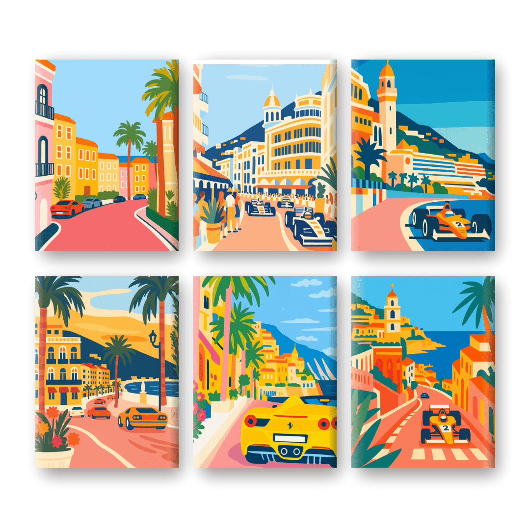 Vivid Motorscape Mini Art