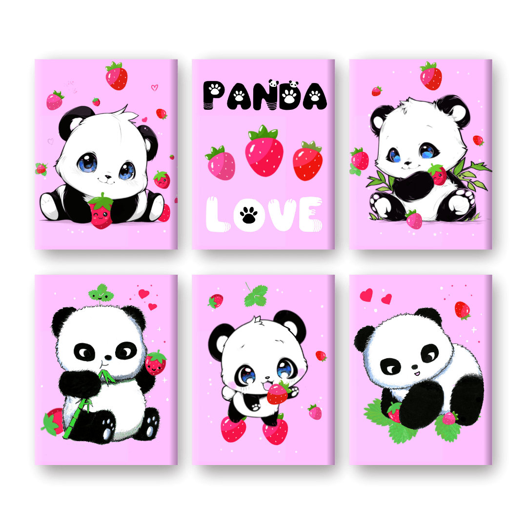 Panda & Berries Playtime