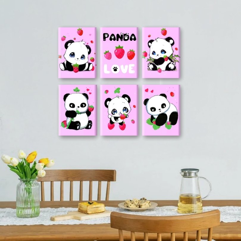 Panda & Berries Playtime