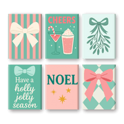 Whimsical Pastel Christmas Mini Set