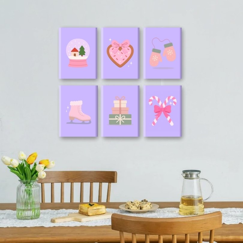 Purple Winter Wonderland Mini Set